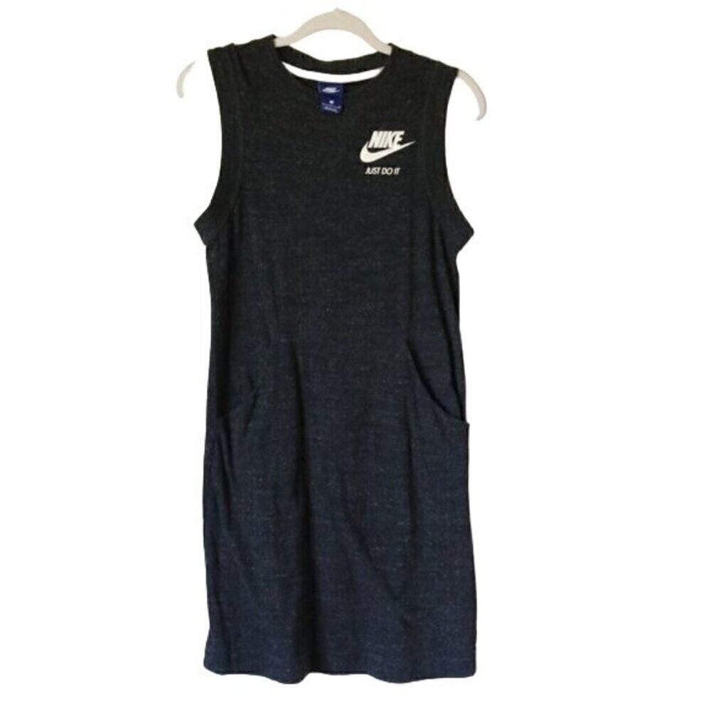 NIke Athletic Tank Dress Crew Neck Small